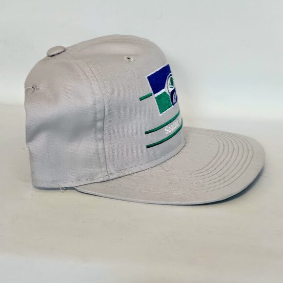 VTG 90 s Seattle Seahawks AANCO YR Snapback NFL Hat NWOT - Picture 7 of 7